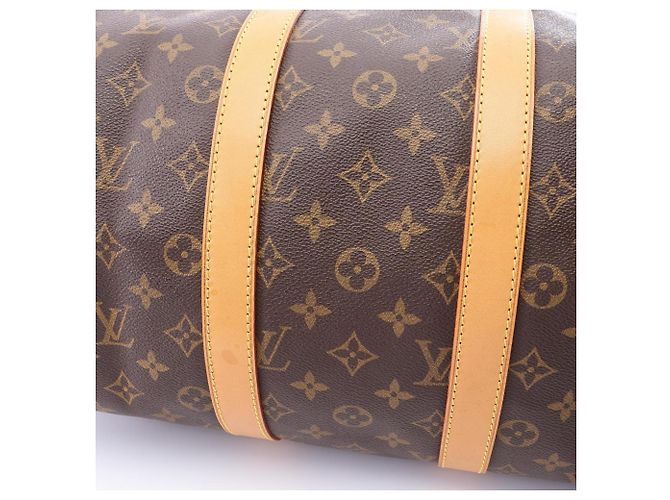 Louis Vuitton Monogram Keepall 45 Boston Tasche Braun - Ansicht 8