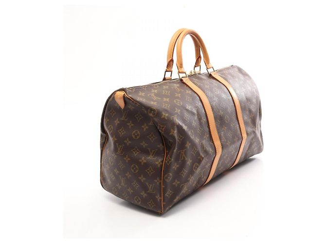 Louis Vuitton Keepall 50 Boston Tasche Braun - Ansicht 2