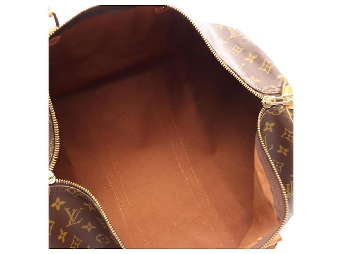 Louis Vuitton Keepall 50 Boston Tasche Braun - Ansicht 3