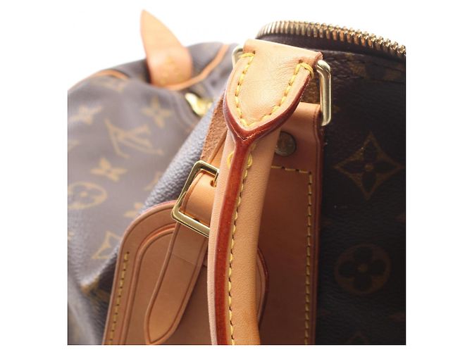 Louis Vuitton Keepall 55 Monogram Boston Tasche Braun - Ansicht 10