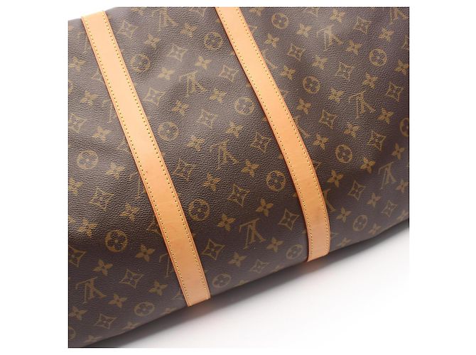 Louis Vuitton Keepall 55 Monogram Boston Tasche Braun - Ansicht 8
