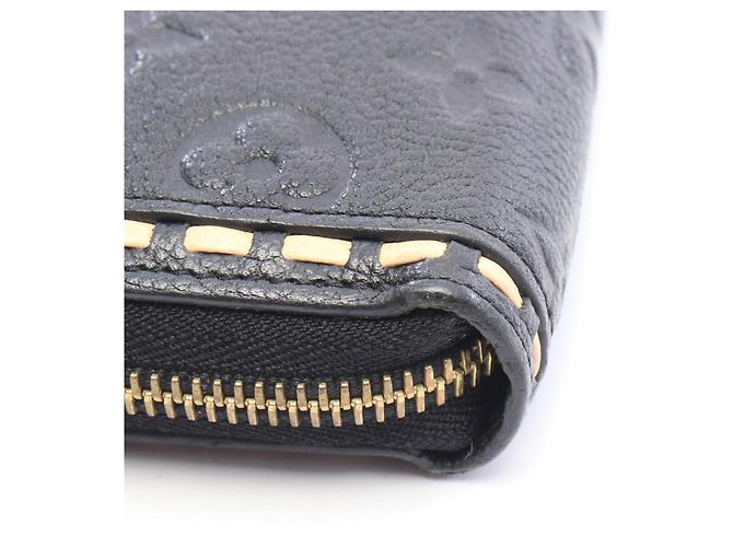 Louis Vuitton Monogram Empreinte Langbeutel Schwarz Roh - Ansicht 6