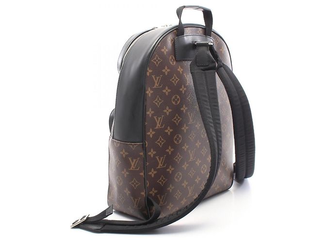 Zaino/Borsa Louis Vuitton Josh Marrone Nero - vista 2