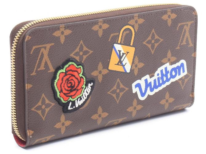 Portafoglio Zippy Louis Vuitton Marrone Multicolore - vista 2