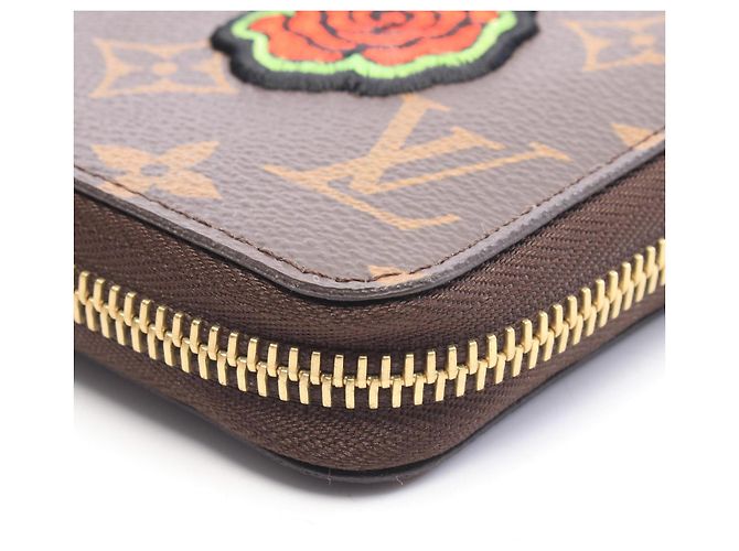 Portafoglio Zippy Louis Vuitton Marrone Multicolore - vista 6