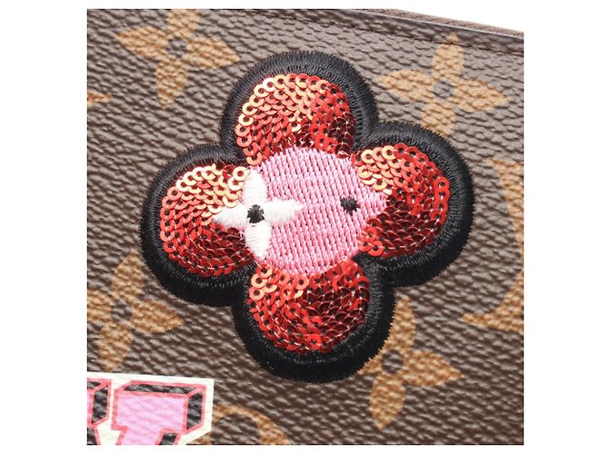 Portafoglio Zippy Louis Vuitton Marrone Multicolore - vista 7