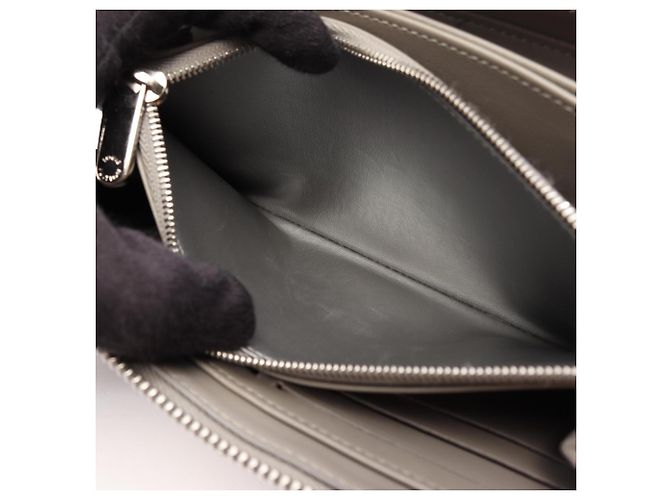 Louis Vuitton Zippy Wallet in Grau Monogram Braun Monogramm - Ansicht 8