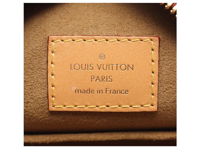 Borsa Louis Vuitton Boite Chapeau Souple MM Monogram Marrone Monogramma - vista 4