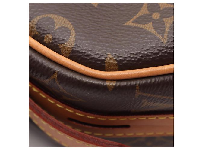 Borsa Louis Vuitton Boite Chapeau Souple MM Monogram Marrone Monogramma - vista 6