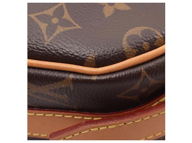 Borsa Louis Vuitton Boite Chapeau Souple MM Monogram Marrone Monogramma - vista 7