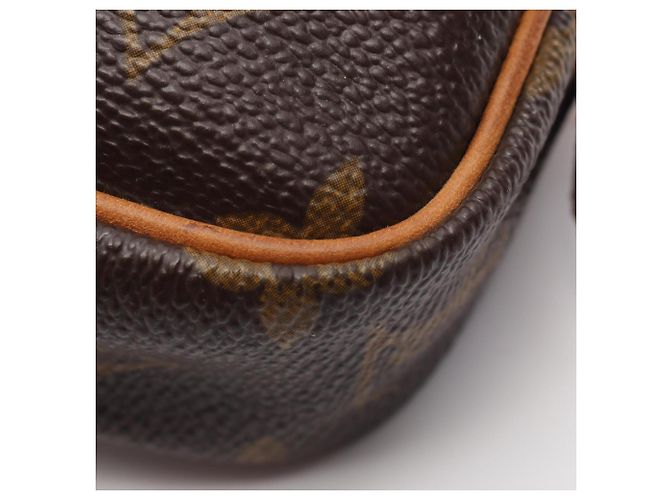 Borsa a tracolla Louis Vuitton Marly Bandoulière Marrone Monogramma - vista 8