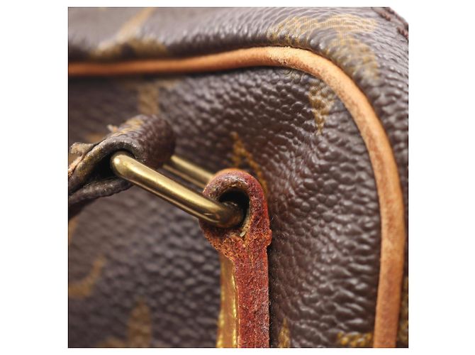 Borsa a tracolla Louis Vuitton Marly Bandoulière Marrone Monogramma - vista 9