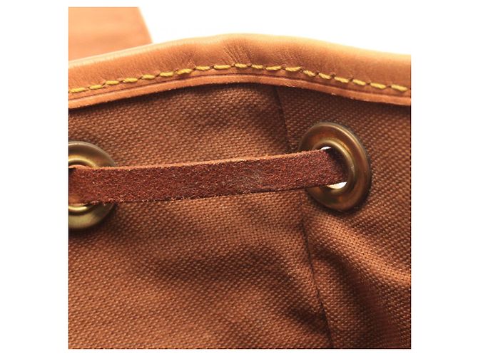 Zaino/Borsa Louis Vuitton Mini Montsouris Monogram Marrone Monogramma - vista 6