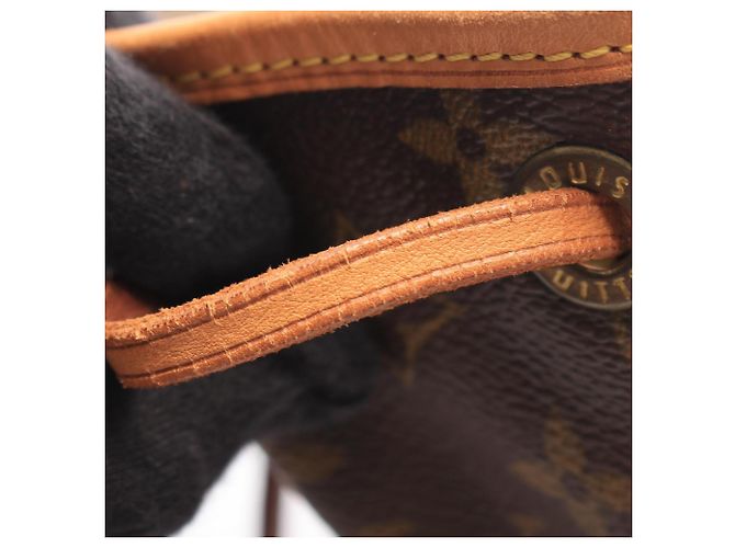 Zaino/Borsa Louis Vuitton Mini Montsouris Monogram Marrone Monogramma - vista 7