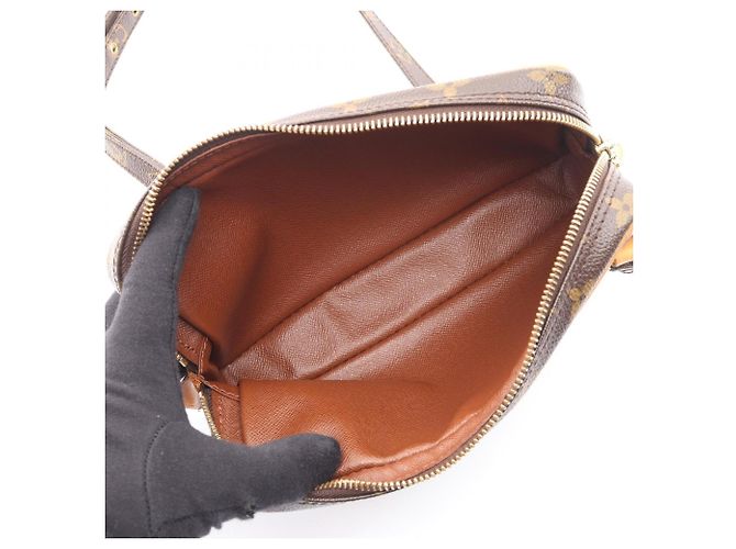 Borsa a tracolla Louis Vuitton Marly Bandoulière Marrone Monogramma - vista 3