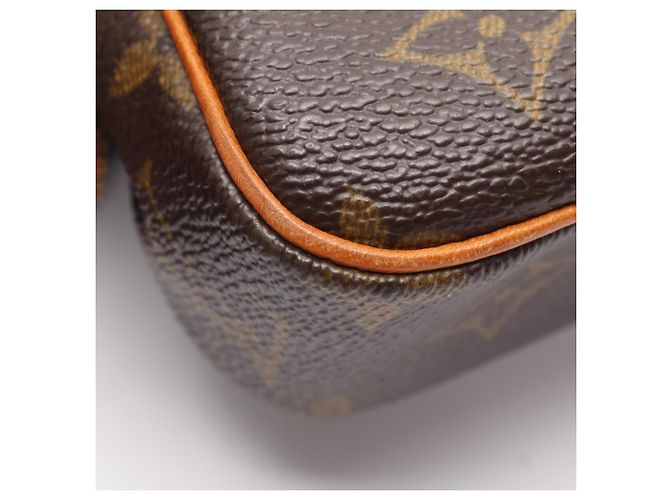 Borsa a tracolla Louis Vuitton Marly Bandoulière Marrone Monogramma - vista 6