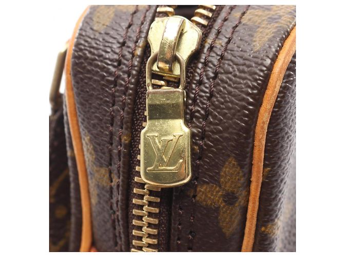 Borsa a tracolla Louis Vuitton Marly Bandoulière Marrone Monogramma - vista 8