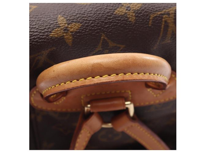 Zaino Louis Vuitton Mini Montsouris Marrone Monogramma - vista 14