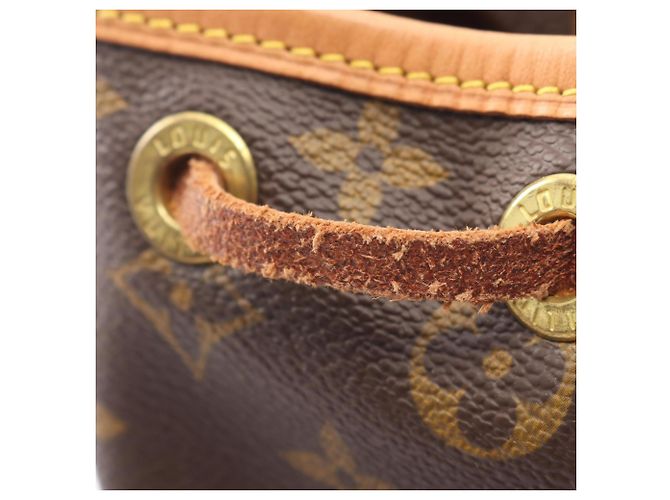 Zaino Louis Vuitton Mini Montsouris Marrone Monogramma - vista 6