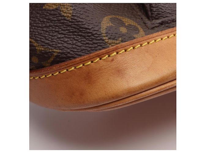 Zaino Louis Vuitton Mini Montsouris Marrone Monogramma - vista 9