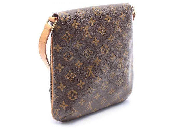 Borsa a tracolla Louis Vuitton Musette Salsa Marrone Monogramma - vista 2