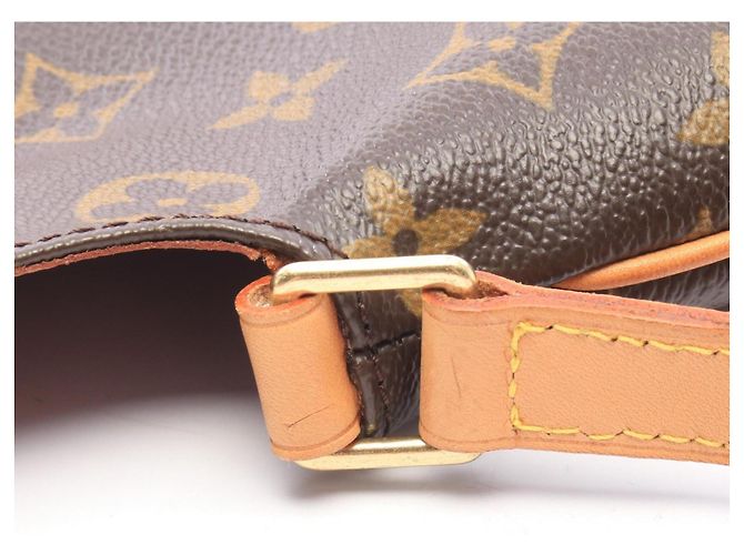 Borsa a tracolla Louis Vuitton Musette Salsa Marrone Monogramma - vista 6