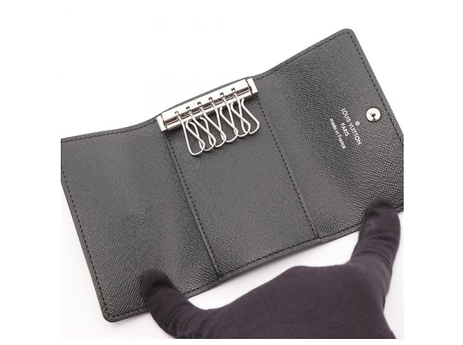 Louis Vuitton Multicles 6 Damier Graphite Keycase Nero - vista 3