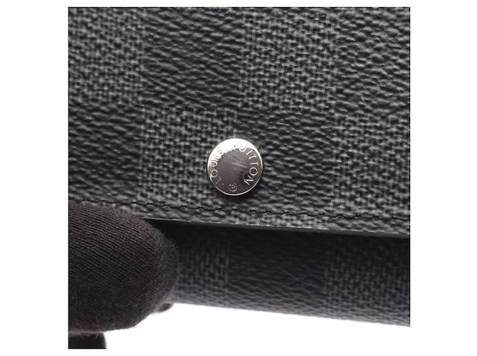 Louis Vuitton Multicles 6 Damier Graphite Keycase Nero - vista 8