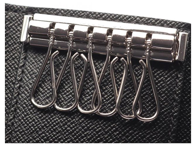 Louis Vuitton Multicles 6 Damier Graphite Keycase Nero - vista 9