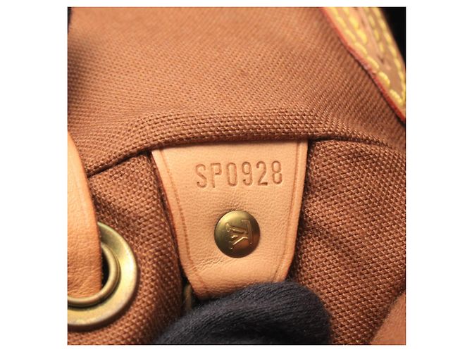 Zaino Louis Vuitton Montsouris MM Monogram Marrone Monogramma - vista 5
