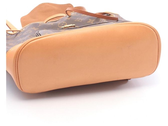 Zaino Louis Vuitton Montsouris MM Monogram Marrone Monogramma - vista 6