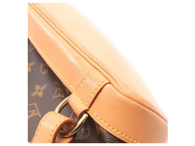 Zaino Louis Vuitton Montsouris MM Monogram Marrone Monogramma - vista 7