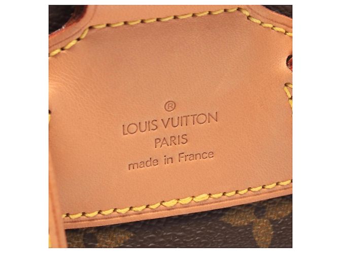 Zaino Louis Vuitton Montsouris MM Monogram Marrone Monogramma - vista 4