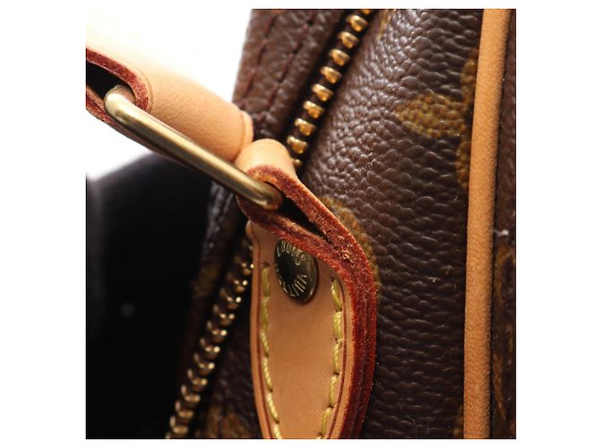 Borsa a tracolla Louis Vuitton Reporter PM Marrone Monogramma - vista 7
