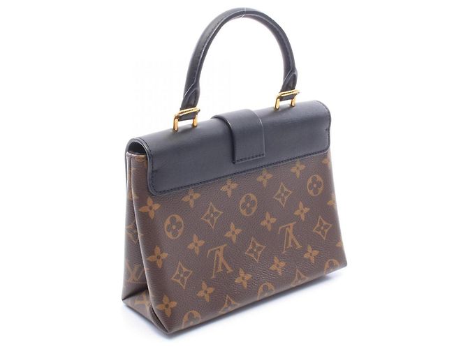 Borsa Louis Vuitton Rocky BB Monogram Noir Marrone Nero Monogramma - vista 2