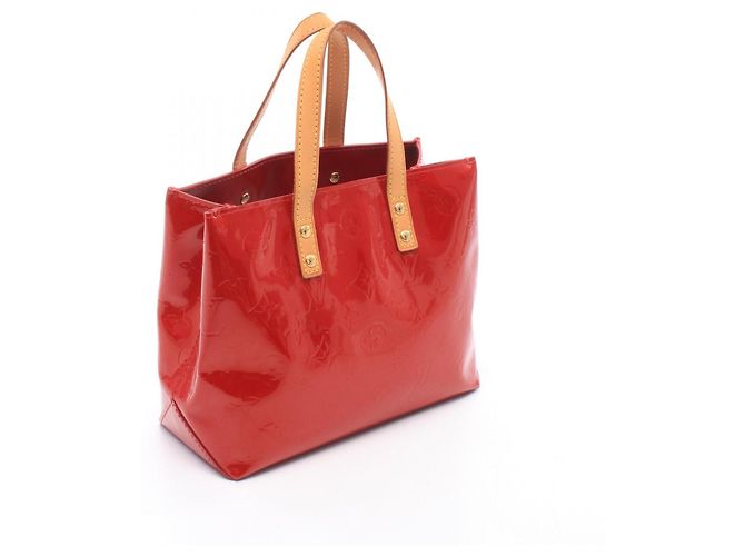 Borsa Louis Vuitton Lead PM Monogram Vernis Rosso - vista 2