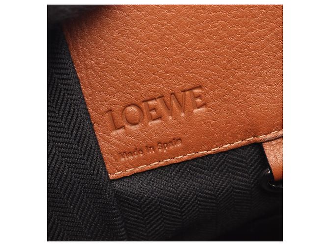 Loewe Hammock Small 2-Way Lederhandtasche Braun - Ansicht 4
