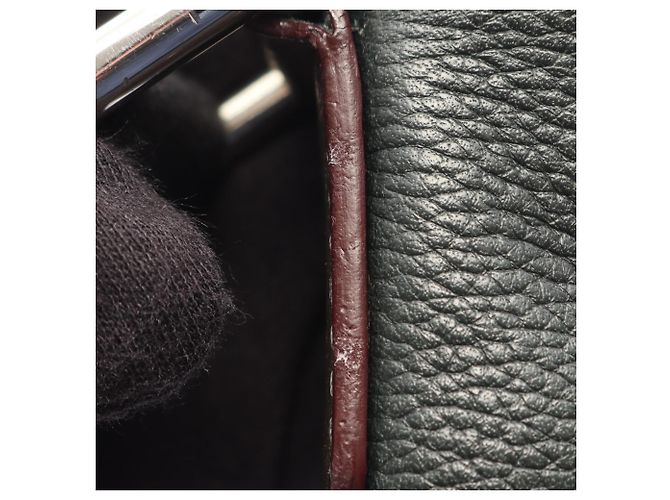 Borsa a tracolla Loewe Anagram Marrone Verde - vista 11
