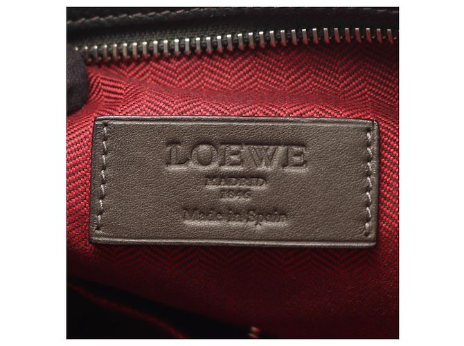 Borsa a tracolla Loewe Anagram Marrone Verde - vista 4