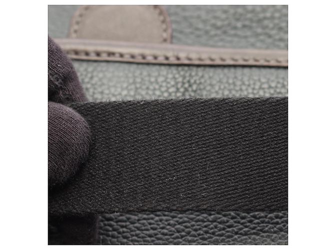 Borsa a tracolla Loewe Anagram Marrone Verde - vista 9