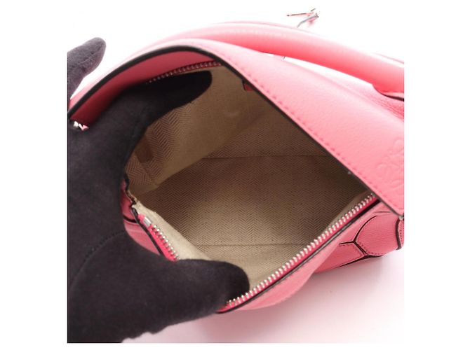 Borsa Loewe Puzzle Bag Mini 2-Way Rosa - vista 3
