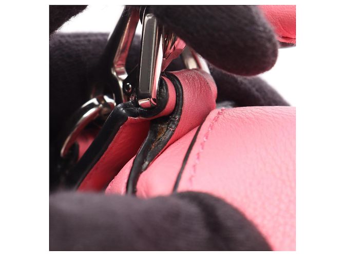 Borsa Loewe Puzzle Bag Mini 2-Way Rosa - vista 5