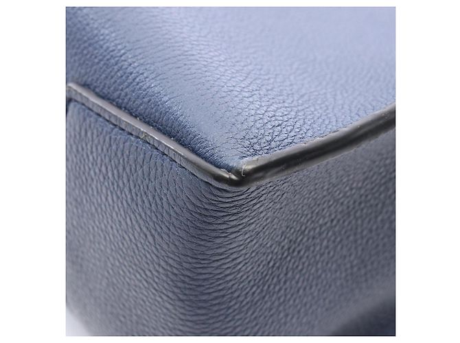 Borsa Tote Loewe Buckle Horizontal Anagram Blu navy - vista 6