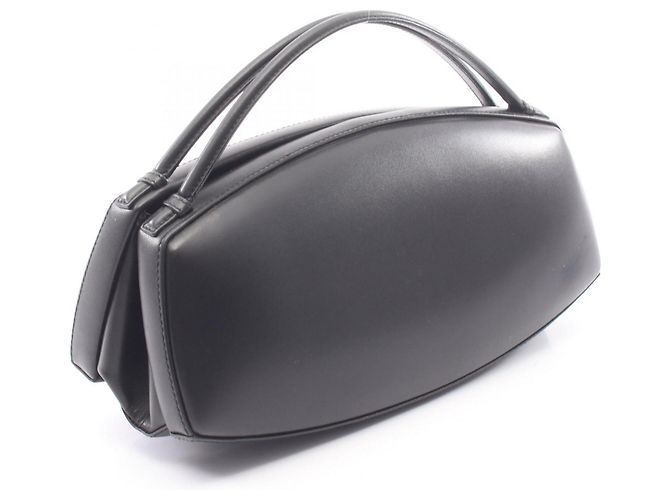Borsa a mano Loewe in pelle nera Nero - vista 2
