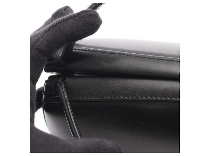 Borsa a mano Loewe in pelle nera Nero - vista 9
