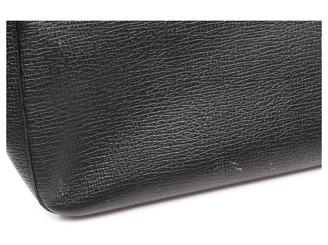 Loewe Handtasche aus schwarzem Leder - Ansicht 6