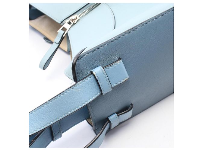 Bolsa Loewe Hammock Small Azul - vista 10
