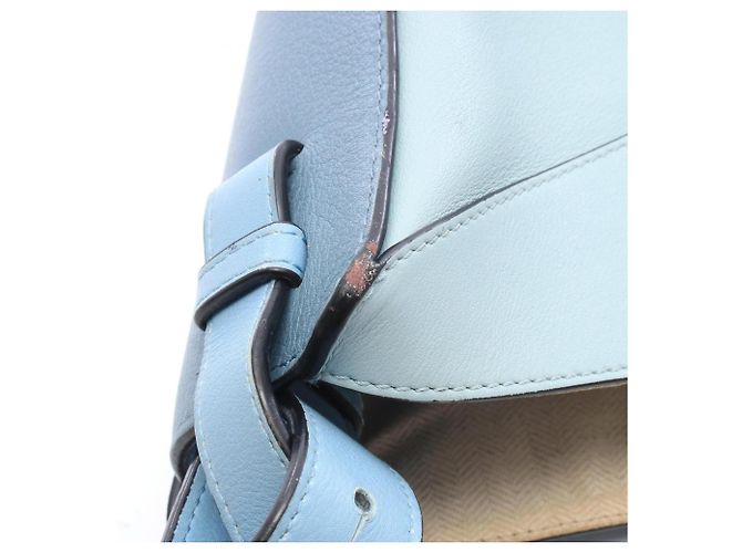 Bolsa Loewe Hammock Small Azul - vista 11
