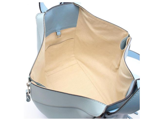 Bolsa Loewe Hammock Small Azul - vista 3