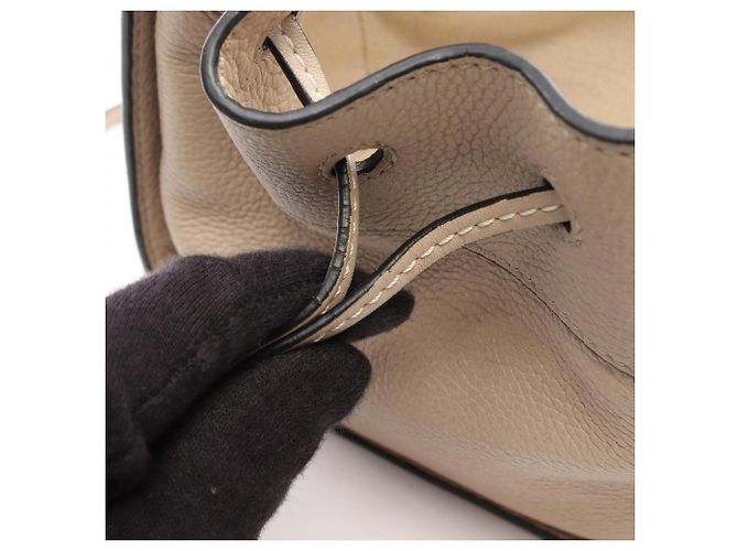 Loewe Hammock Beutel Mini Beige - Ansicht 8